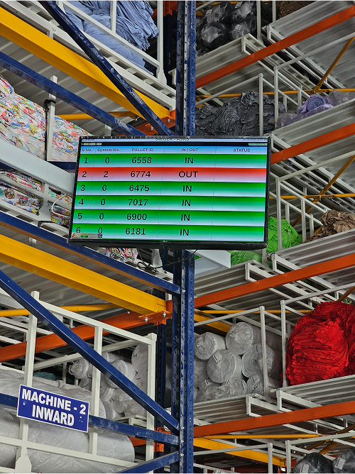 Factory floor visit — production line observation